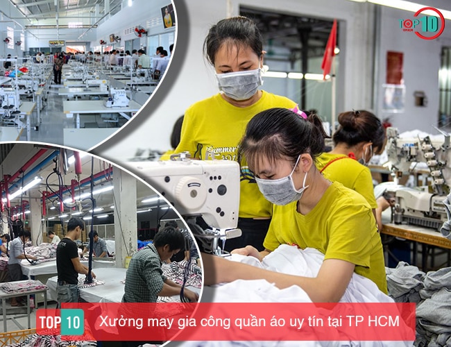 Các Xưởng May Gia Công Quần Áo Tại TP HCM