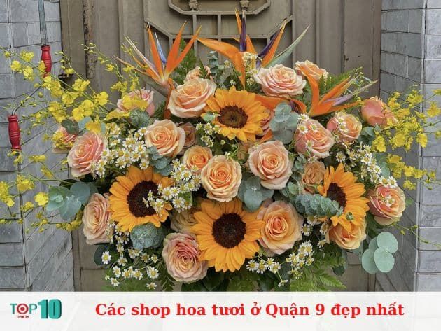 Các shop hoa tươi ở Quận 9 đẹp nhất