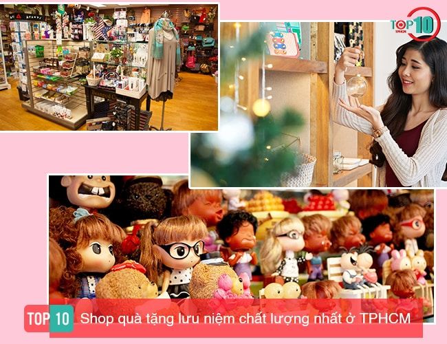 Những cửa hàng quà lưu niệm hàng đầu tại TPHCM