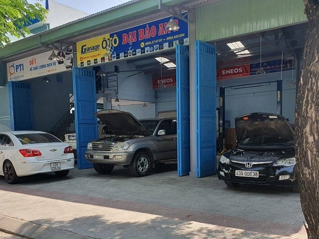 Garage ô tô Đại Bảo An tại Đà Nẵng