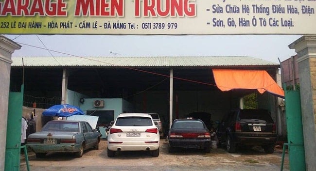 Gara ô tô Đà Nẵng - Garage Miền Trung