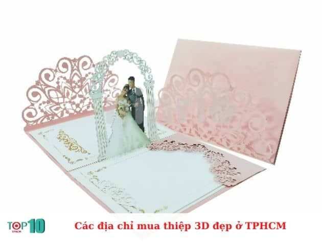 Các địa chỉ mua thiệp 3D đẹp ở TPHCM