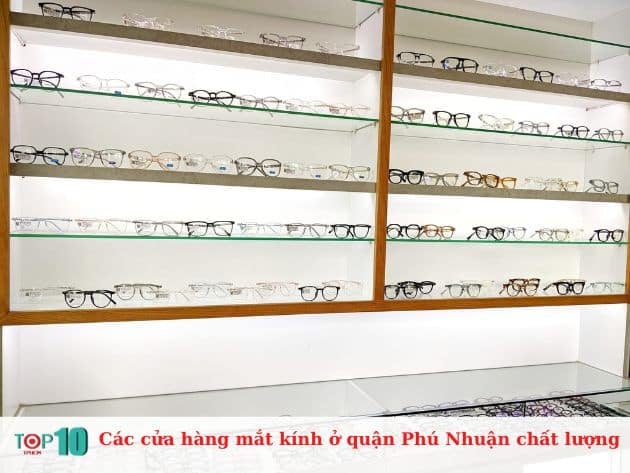 Các cửa hàng mắt kính ở quận Phú Nhuận chất lượng