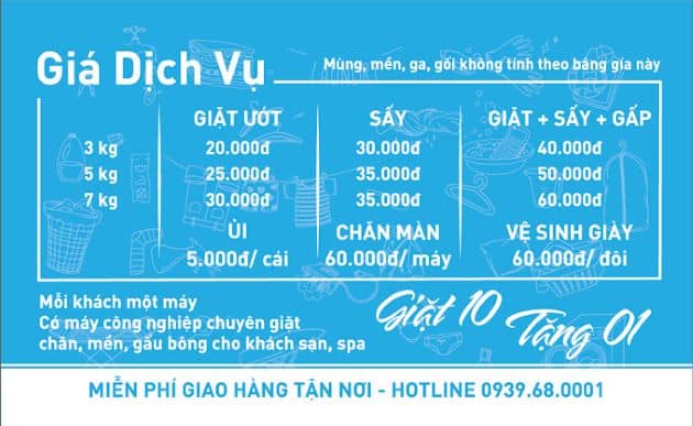 Giặt Sấy Xanh