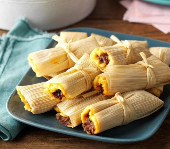 Tamales: Đặc sản đầu năm của người Mexico