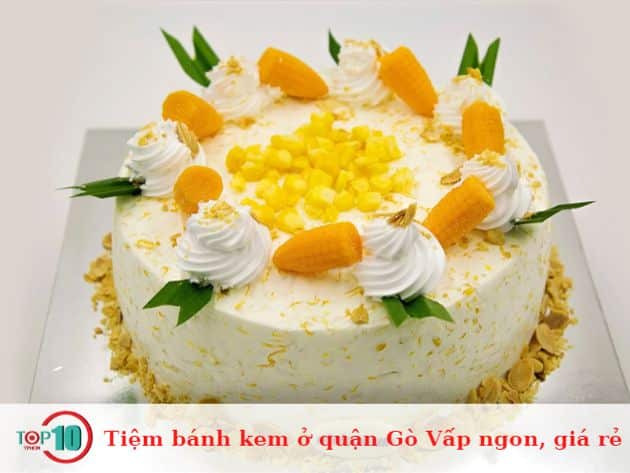 Tiệm bánh kem ở quận Gò Vấp ngon, giá rẻ