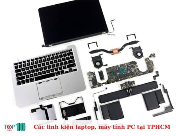 Các linh kiện laptop và máy tính tại TPHCM