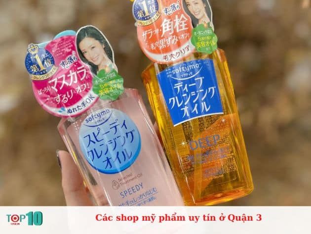 Các cửa hàng mỹ phẩm uy tín tại Quận 3