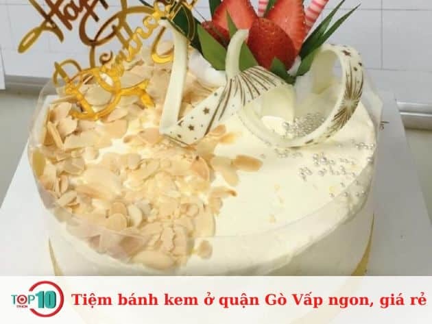 Tiệm bánh kem ở quận Gò Vấp vừa ngon lại vừa giá rẻ