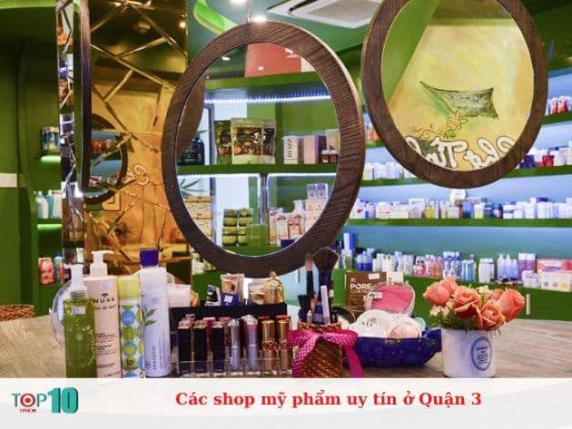 Các shop mỹ phẩm uy tín ở Quận 3