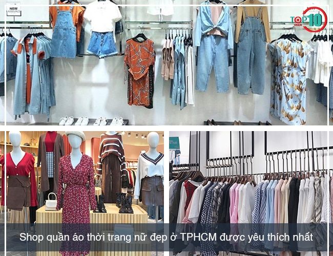 Cửa hàng quần áo thời trang nữ ở TPHCM