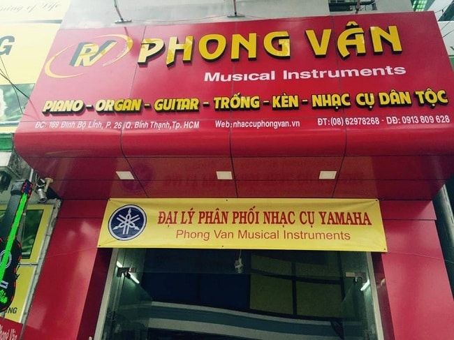 Nhạc cụ Phong Vân nằm trong Top 10 cửa hàng bán nhạc cụ uy tín nhất tại TP. Hồ Chí Minh