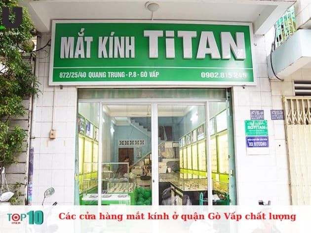 Các cửa hàng mắt kính ở quận Gò Vấp chất lượng