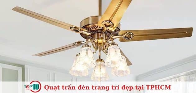 Quạt trần đèn trang trí