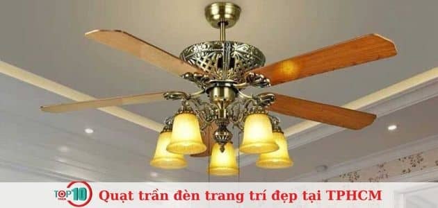 Tổng Kho Quạt Trần Đèn Trang Trí Sài Gòn