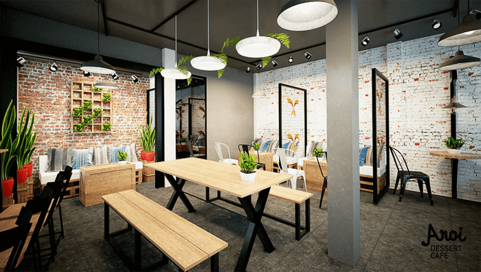 quán cafe bệt nổi bật tại Hà Nội