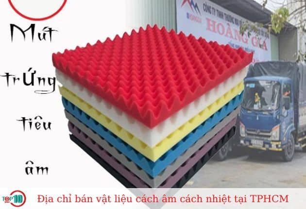 Công ty vật liệu cách âm Hoàng Gia