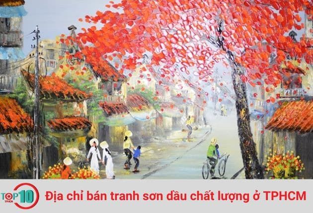 Cửa Hàng Tranh Sơn Dầu Văn Chiến