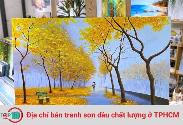 Cửa Hàng Tranh Sơn Dầu Việt Canvas