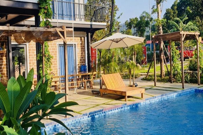 biệt thự Ba Vì có hồ bơi