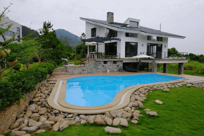 villa có bể bơi tại Hà Nội