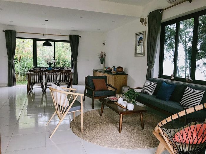 villa Hà Nội có bể bơi