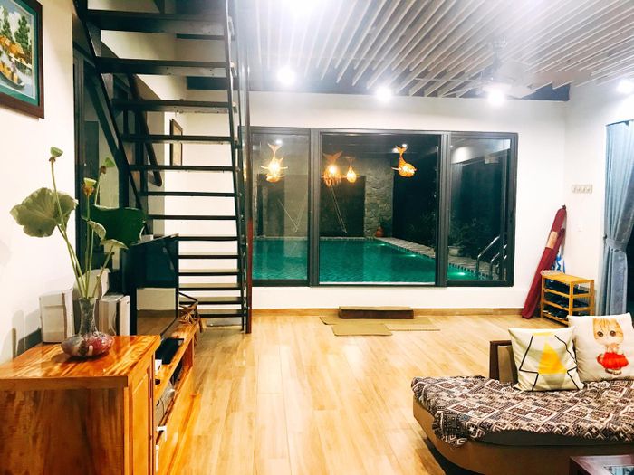 villa Hà Nội có bể bơi