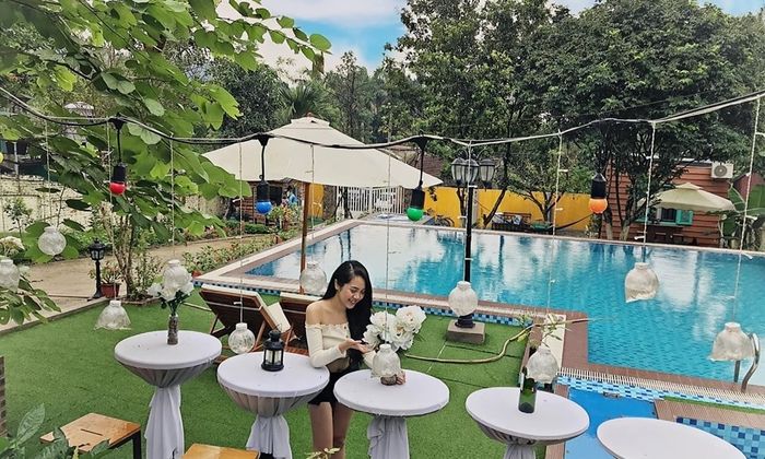 biệt thự Ba Vì có hồ bơi