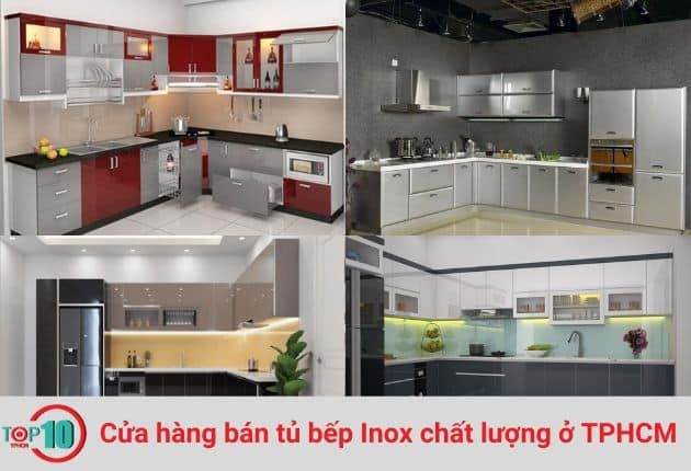 Các cửa hàng cung cấp tủ bếp inox chất lượng tại TP.HCM