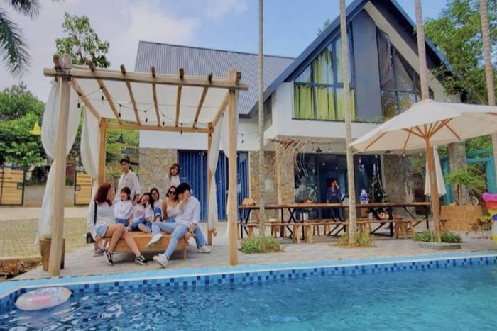 biệt thự Ba Vì có hồ bơi