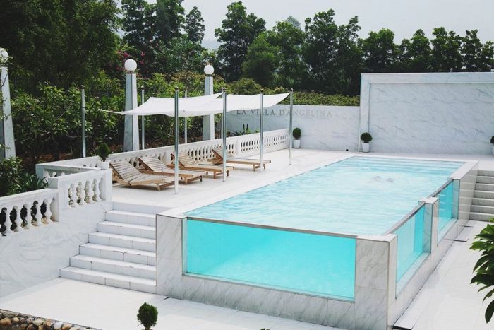 villa Hà Nội có bể bơi