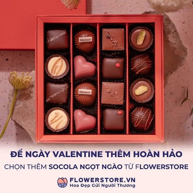 Cửa hàng Socola Valentine TP.HCM - FlowerStore