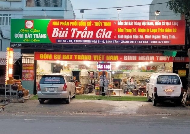 Gốm sứ thủy tinh Bùi Trần Gia