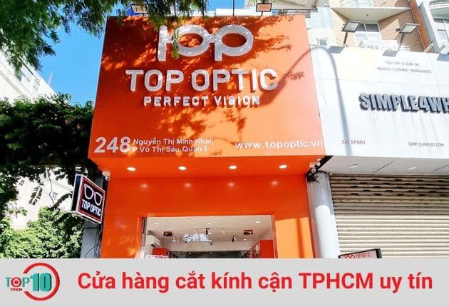 Top Optic là chuỗi cửa hàng kính mắt với chất lượng dịch vụ tốt nhất tại Sài Gòn