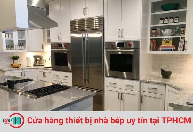 Kitchen Store chủ yếu cung cấp các thiết bị nhà bếp nhập khẩu từ Châu Âu.