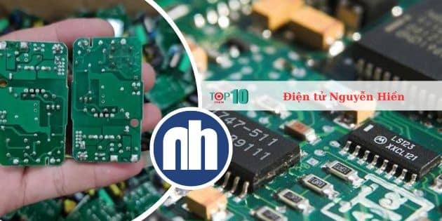 Một số linh kiện có tại Điện tử Nguyễn Hiền | Nguồn ảnh: Nguyễn Hiền