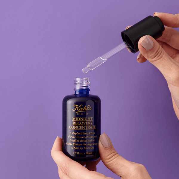 Hình ảnh tinh chất phục hồi da ban đêm Kiehl’s Midnight Recovery Concentrate 2