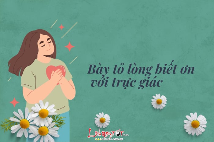 Bày tỏ lòng biết ơn đối với trực giác