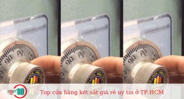 Cửa hàng két sắt tại TP.HCM