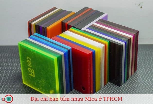 Những nơi cung cấp tấm nhựa Mica tại TPHCM