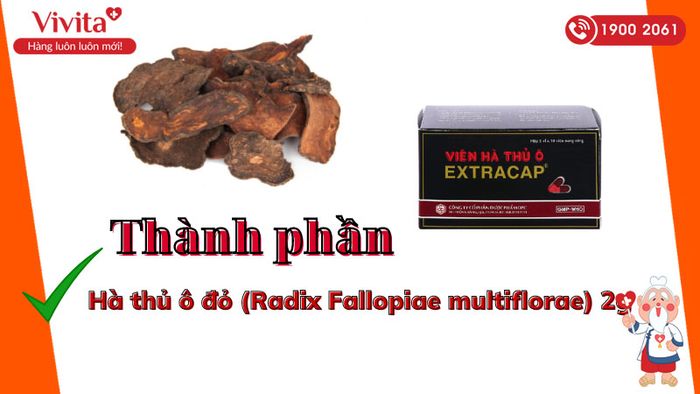 Ảnh của viên hà thủ ô Extracap - Hình 2