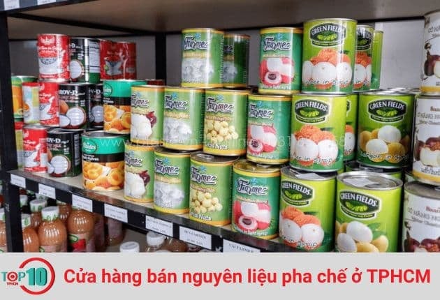 Cửa Hàng Nguyên Liệu Pha Chế Vinbar