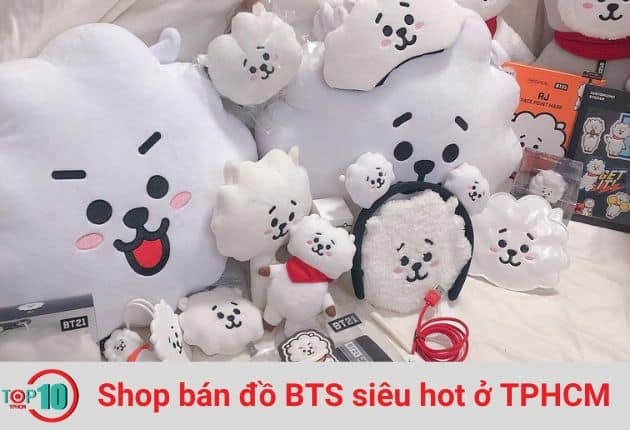 PMW izi2buy là cửa hàng chuyên cung cấp phụ kiện và album BTS tại TP.HCM