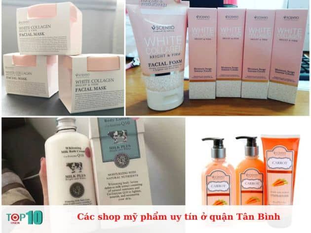 Danh sách các cửa hàng mỹ phẩm uy tín tại quận Tân Bình