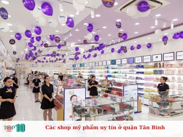 Những cửa hàng mỹ phẩm uy tín tại quận Tân Bình