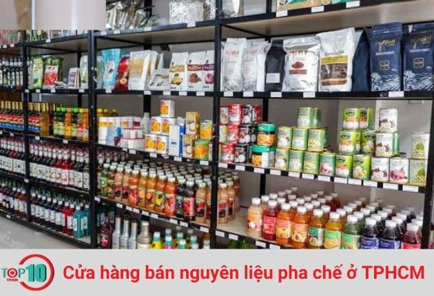 Siêu Thị Nguyên Liệu Pha Chế Tại TPHCM