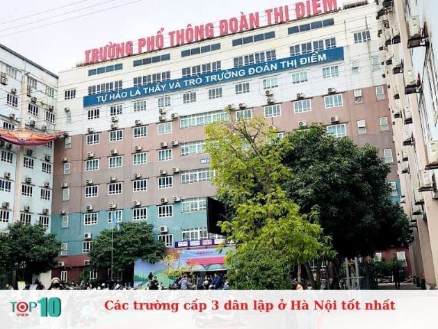 Các trường trung học phổ thông dân lập hàng đầu tại Hà Nội