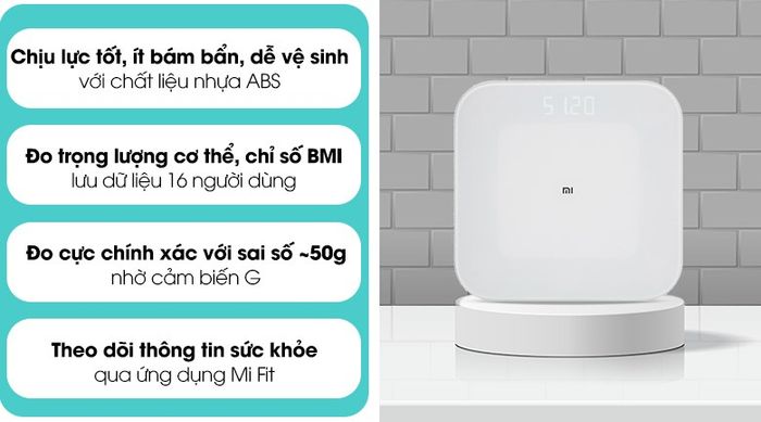 Hình ảnh Cân Điện Tử Xiaomi Smart Scale 2 2