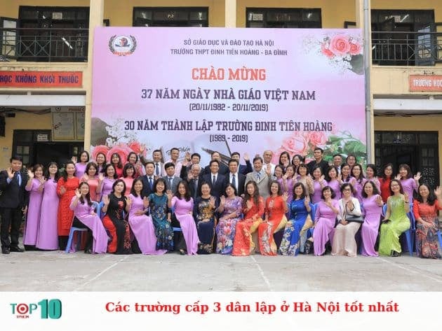 Những trường THPT tư thục tốt nhất tại Hà Nội