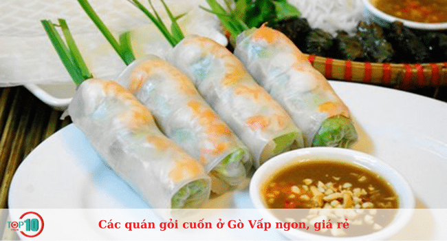 Những quán gỏi ngon và giá rẻ nhất tại Gò Vấp